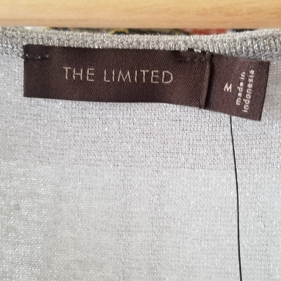 The Limited Woma's Gray Shirt-Top Size M - Picture 3 of 6